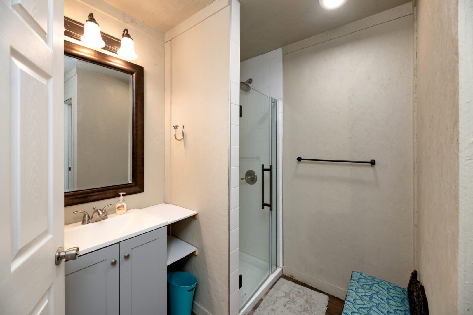 Simple bathroom interior design